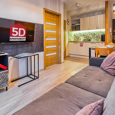 Apartament Górzysty blisko Elementsa- 5D Apartments Apartament